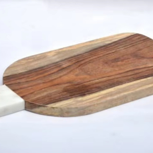 เขียงไม้สำหรับครัวขายส่ง แพ็คเดี่ยว เขียงไม้กระถินสำหรับชีส ขายส่ง - Product Image 1