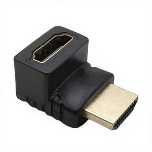<span class=keywords><strong>Adaptateur</strong></span> HD à angle droit 90/270 degrés mâle vers femelle, convertisseur coudé – Approvisionnement direct - Product Image 3