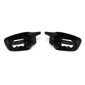 Coques de rétroviseurs extérieurs en fibre de carbone véritable pour BMW G42 G20 G22 G23 G26 G28 2020-IN Style M4 4 pièces/ensemble Direct - Product Image 4