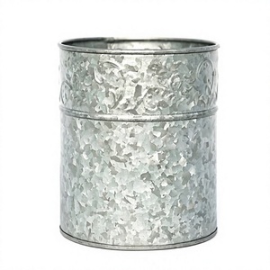 Jardinera de jardín de zinc de metal de diseño atractivo respetuoso con el medio ambiente de Venta caliente - Product Image 1