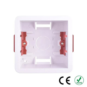 Interruptor de Pared de PVC Tipo <span class=keywords><strong>86</strong></span> NOVSKI NS-K2, Nivel de Protección IP54, Caja Oculta Inferior, Certificación CE, Estilo Cuadrado - Product Image 2