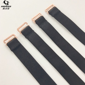 <span class=keywords><strong>Reggiseno</strong></span> elastico in Nylon nero opaco 15mm di buona qualità - Product Image 2