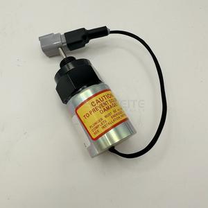 Válvula solenoide de apagado Senwitt U85206500 12VDC para piezas de maquinaria de construcción Perkins - Product Image 5