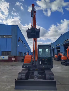 Excavadora de cadenas DEVELON DX75 7B, excavadora hidráulica de 7 toneladas, motor mecánico duradero, máquina de construcción de tamaño mediano, lista para trabajar - Product Image 4