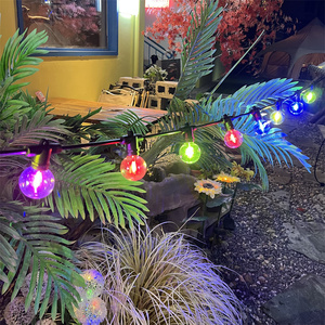 Ip65 E12 1W G40 bóng đèn 5M 10m <span class=keywords><strong>15m</strong></span> ngoài trời dẫn ánh sáng chuỗi cho Giáng sinh kỳ nghỉ trang trí - Product Image 5