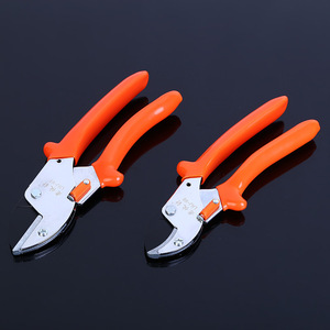Old Partner Pruning Shears Stainless Steel Orange Handle 10-20mm Fruit Picker Straight And Curved - Product Image 2