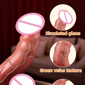 CITYFUN Vibrador de 7 Pulgadas, Pene Artificial de Silicona, Varita de Masaje, Vibrador Realista, Estimulador de Punto G y Clítoris - Product Image 5