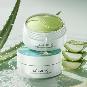 KORMESIC Vente en gros de patchs pour les yeux nourrissants à l'aloe vera, apaisants, réparateurs, hydratants, raffermissants, blanchissants, 80g, 60 pièces, 30 paires - Product Image 2