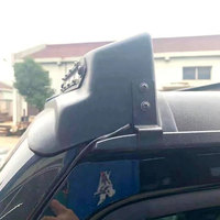 Accessoires extérieurs de voiture Abs noir mat Led barre d'éclairage de toit pour Wrangler Jk Jl 2007 2022 Top Light
