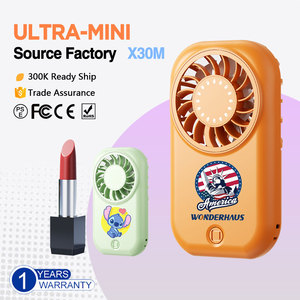 พัดลมพกพาขนาดเล็กพิเศษแบบพวงกุญแจ พร้อมแบตเตอรี่ลิเธียมแบบชาร์จได้ ขนาดกะทัดรัด พัดลมพกพาขนาดจิ๋วสำหรับการเดินทาง คอนเสิร์ต การเดินทางประจำวัน และเด็กๆ - Product Image 1
