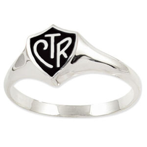 New Popular <strong>CTR</strong> <strong>Ring</strong> Cooper Silver Gold Plating Shield Design LDS Jewelry <strong>Ring</strong> for Man and Women - Product Image 2