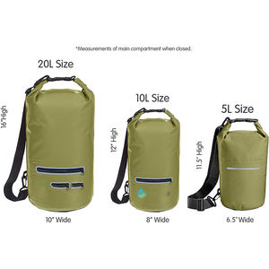 Free sample Waterproof Dry Bag Marine Dry Bag Water Sports, Floating Bag Backpack Waterproof Durable for Kayaking - Product Image 4