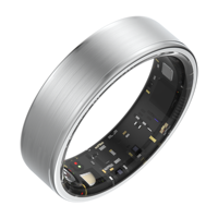 Bague intelligente d'analyse corporelle par IA avec alerte de notification, vibration, comptage des pas et suivi de l'oxygène sanguin – Moniteur de santé