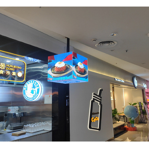 Pantalla LED Cubo Mágico de Tamaño Personalizado a Todo Color 4K para Interiores y Exteriores, Controlada por <span class=keywords><strong>APP</strong></span>/WiFi, Animación de 4 Lados, Tienda Minorista de Autoservicio - Product Image 2