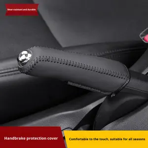 Funda de Freno de Mano para Automóvil de Alta Calidad Marcan, Cosida a Mano, Varios Colores, Accesorios de Modificación Interior, Protector de Palanca de Cambios - Product Image 2