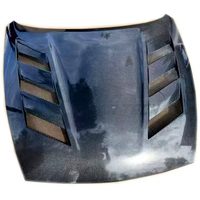 Pour Nissan 370Z style amuse-gueule Z34 régulier/forgé/nid d'abeille capot en fibre de carbone capot scoop voiture moteur couverture bodykit