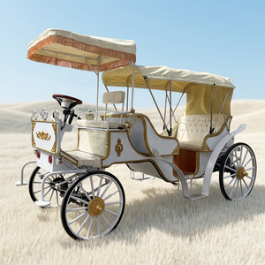 Charrette de tourisme à double rangée, transport spécial, chariot électrique à 4 roues pour la vente - Product Image 1