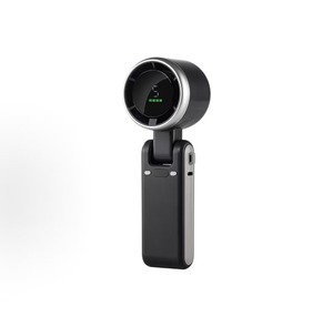 2026 Compact Foldable Handheld <b>Mini</b> Fan 5-Speed <b>LED</b> Indicator USB Rechargeable Portable Personal Turbo Cooling Fan - Product Image 4