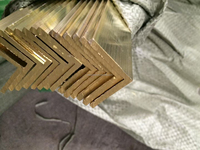 Profils en laiton/garniture de carrelage en laiton massif taille personnalisée H62 souple pour la décoration de sol