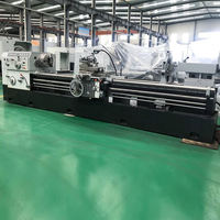 Tour à métaux manuel à banc à écartement, horizontal, normal, haute précision, robuste, sur mesure, 3 mètres, fabrication