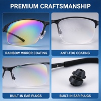 Lunettes de natation personnalisées avec logo, en silicone, anti-buée, étanches, écologiques, à large champ de vision, pour hommes et femmes, pour la plongée en apnée