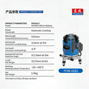เครื่องวัด<span class=keywords><strong>ระดับ</strong></span>แสงสีเขียว <span class=keywords><strong>12</strong></span> <span class=keywords><strong>เส้น</strong></span>แนวตั้ง 360 องศา <span class=keywords><strong>ระดับ</strong></span>อุตสาหกรรม, เครื่องวัด<span class=keywords><strong>ระดับ</strong></span>เลเซอร์หมุนได้ 360 องศาบน 3 พื้นผิว - Product Image 5
