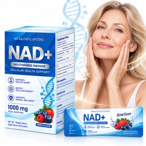 Suplemento Dietético OEM NAD+ con Sabor a Bayas en Barra Individual para Energía Celular y Apoyo Diario al Bienestar - Product Image 1