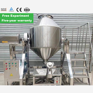 Licuadora de paja para agricultura de acero inoxidable Homogeneizador de doble eje Equipo de mezcla de cono de alimentación para aves de corral - Product Image 3