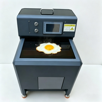 Machine à frire les œufs multifonctionnelle, revêtement antiadhésif, facile à nettoyer, cuiseur à œufs électrique pour œufs frits/omelette