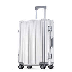 20 इंच के नए स्पिनर केबिन सूटकेस फुल एल्यूमीनियम मैग्नीशियम मिश्र धातु टेलीस्कोपिक हैंडल टसा पासवर्ड लॉक यूनिसेक्स - Product Image 6