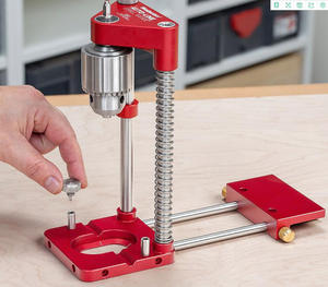 Portable Adjustable Woodworking <b>Drill</b> Locator Auto Line <b>Drill</b> <b>Guide</b> Puncher for Industrial DIY Tool Hand Tools Portable - Product Image 3