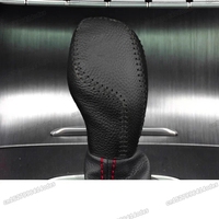 Protecteur de tête de levier de vitesse de voiture en cuir pour Mg Hs 2018 2019 2020 2021 Accessoires Auto 2022 capuchon de pommeau de levier de vitesse trophée sport