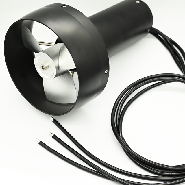 48V 5600W 60kg Thrust IP68 Brushless Motor 4931RPM for Deep Sea Salvage & ROV Marine Propulsion