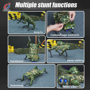 Chengji Развивающие Игрушки для раннего образования Интерактивная танцевальная музыка робот классный дизайн Ai Программирование умный робот игрушка собака - Product Image 2