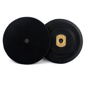 3 "/4"/5 "שחור גומי משטח דיסק גיבוי עם m10/m14 5/8-11 חוט עבור מלטש זווית - Product Image 6