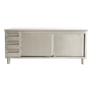 Thương mại thép không gỉ đôi Bàn Cửa nhà bếp kéo Bàn Cửa ba bàn cách nhiệt - Product Image 1