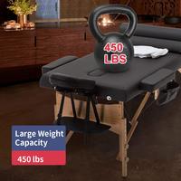 Portable pliant Durable haute qualité pas cher Massage civière relaxant corps Massage lit Table de Massage visage Spa SPA Table