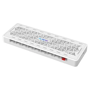 ALSEYE PWM Fan <strong>Hub</strong>, PC CPU Cooling 4 PIN/3PIN Fan <strong>Power</strong> Cable <strong>Hub</strong> Splitter Adapter PWM Case Fan Splitter for 12V Desktop Compute - Product Image 1