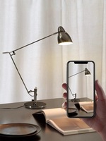Lampe de lecture électrique LED moderne et minimaliste KangDuo à bras long pliable, protection oculaire, bureau, CRI 90 élevé, réglable pour salle de lecture