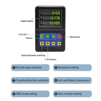 Système de lecture numérique Dro 2 3 axes Encodeur de balance magnétique Instruments de mesure de petite taille pour le fraisage de tours manuels