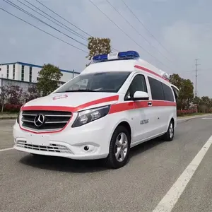 2023 Nieuwe High-End Kwaliteit Hoge Stabiliteit 4X2 Mercedes Ambulance Met Negatieve Druk Cabine Te Koop