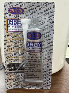 3 + 3ปะเก็นซิลิโคนสีเทาอุณหภูมิสูง RTV สารกันรั่วกาวอีพ็อกซี่ระเหยต่ำสำหรับหนังสำหรับเชื่อมและบรรจุ - Product Image 2