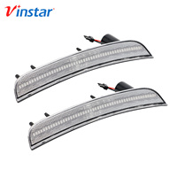 Vinstar SAE DOT LED feu de position latéral pour Fiat 500 Abarth 2012-2017 ambre rouge avant arrière ventes d'usine bonne qualité