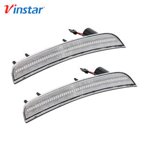 Vinstar SAE DOT LED feu de position latéral pour <span class=keywords><strong>Fiat</strong></span> <span class=keywords><strong>500</strong></span> <span class=keywords><strong>Abarth</strong></span> 2012-2017 ambre rouge avant arrière ventes d'usine bonne qualité - Product Image 2