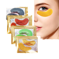 Patchs anti-rides sous les yeux au collagène et aux extraits biologiques de Chine avec masque en gel anti-poches et anti-cernes (personnalisable OEM)