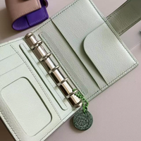 Carpeta económica con diseño personalizado de contraste de colores A6 A7 A8, funda para cuaderno pequeño, venta al por mayor, bajo MOQ