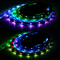 Bande lumineuse LED programmable, bande lumineuse LED automatique, bande lumineuse LED RVB 12V, bandes lumineuses LED adressables RVB