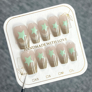 Venta al por Mayor a Bajo Precio, Alas de Mariposa Brillantes Doradas en <span class=keywords><strong>Rosa</strong></span> <span class=keywords><strong>Claro</strong></span>, Estilo Minimalista, <span class=keywords><strong>Uñas</strong></span> Elegantes Semimanuales - Product Image 6