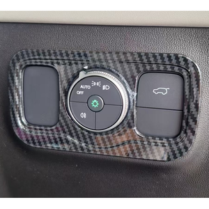 Cache de garniture pour interrupteur de réglage des phares pour Chery Jaecoo J5 EV, cadre de bouton de commande des phares en ABS, accessoires de décoration automobile - Product Image 3