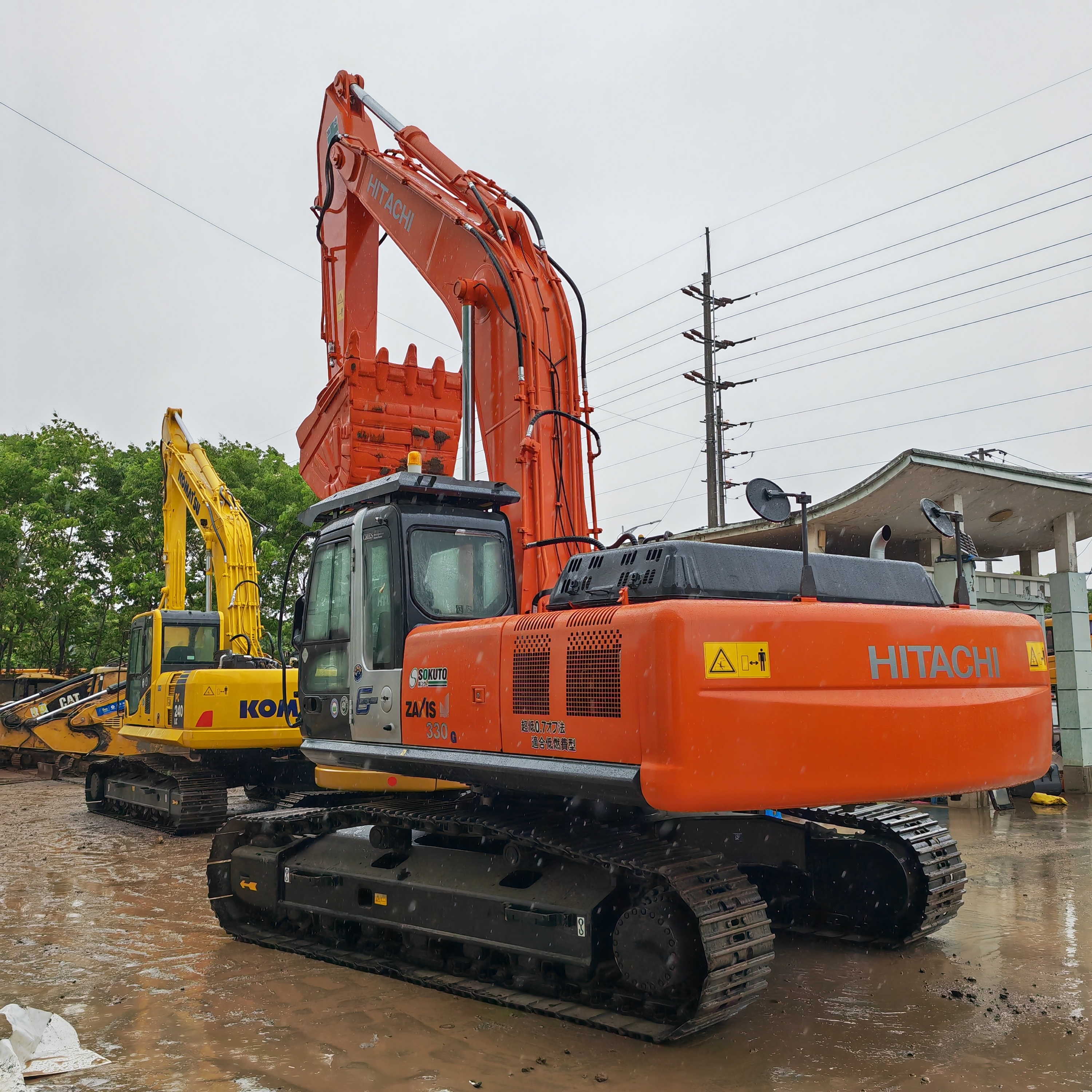 おかち330 Hitachi ZX330-3G 33 Ton Hydraulic Crawler Excavator Japan Brand